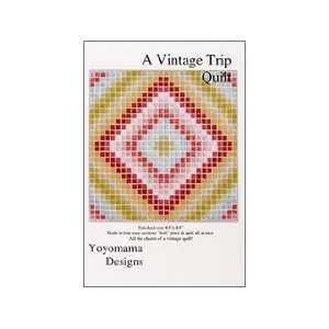    Yoyomama Designs A Vintage Trip Quilt Pattern: Home & Kitchen