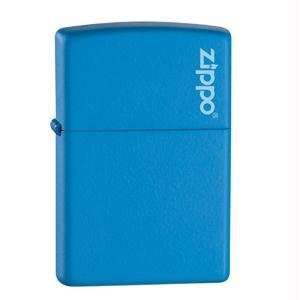  Zippo Blueberry Matte Lighter, Zippo Logo Sports 