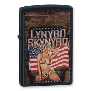  Zippo Lynyrd Skynyrd Black Matte Lighter: Jewelry