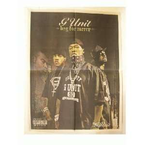  G Unit Poster Cool Shot Of Band GUnit Beg For Mercy 