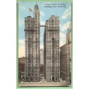   : Postcard Vintage Trinity Realty Bldg New York City: Everything Else
