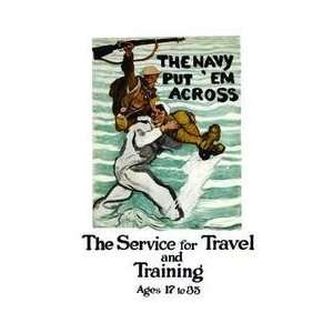 The Navy put em across The service for travel and training ages 17 to 