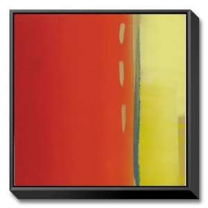  Orange Abstract by Andrea Fono, 20x20