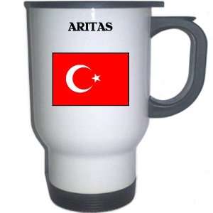  Turkey   ARITAS White Stainless Steel Mug: Everything 