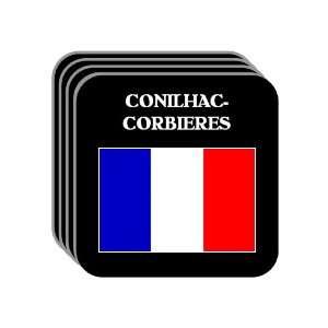  France   CONILHAC CORBIERES Set of 4 Mini Mousepad 