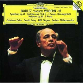  Boulez conducts Webern III Berliner Philharmoniker