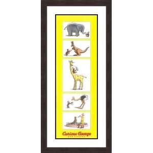  Curious George And Friends by Margaret Rey   Framed 