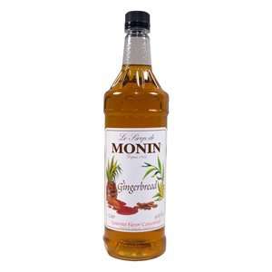 MONIN PET GINGERBREAD, CS 4/1LTR, 01 0098 MONIN INC MONIN SYRUPS