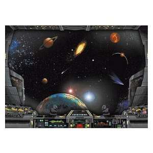  Space Exploration   Commanders View Mural: Home 