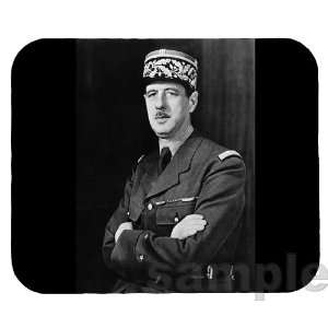  Charles de Gaulle Mouse Pad 