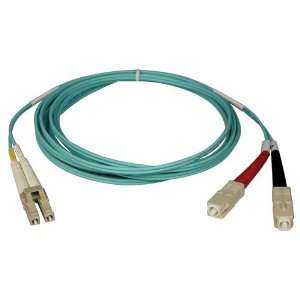   /125 LSZH Aqua Fiber Patch Cable LC/SC 6 Feet (N816 02M) Electronics