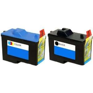  2 Pack (1 Black + 1 Color) T0529 T0530 Remanufactured Ink 