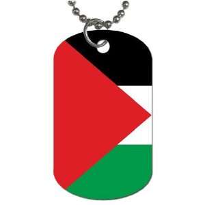  Palestine Flag Dog Tag 