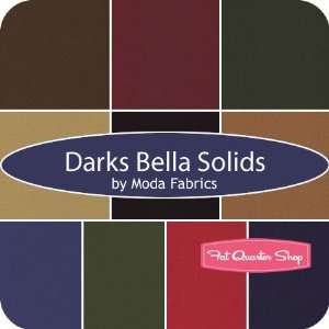  Darks Bella Solids Charm Pack   9900PP 22 Arts, Crafts 