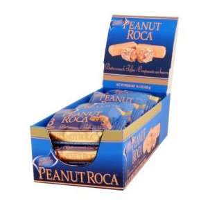 Peanut Roca, 3 pc wrapped, 12 count display box:  Grocery 