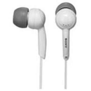  Bud Style Headphones   White: Electronics