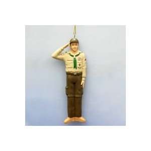   of 12 Boy Scouts Salute Figure Christmas Ornaments 5.25 by Gordon