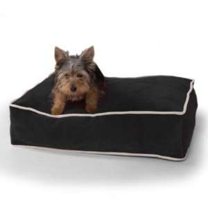  Small Rectangular Dog Bed w Microsuede Fabric Cover: Home 