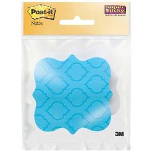  Post it Super Sticky Notes, 3 x 3 Inch, Scroll Shape 