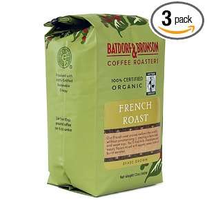 Batdorf & Bronson French Roast, Whole Bean Coffee, Organic, 12 Ounce 