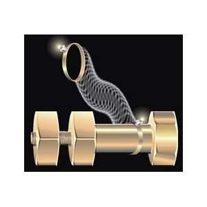   Ring Off Brass Bolt Close Up Street Magic Trick 