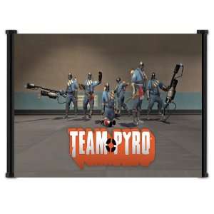  Team Fortress 2 Game Fabric Wall Scroll Poster (26x16 