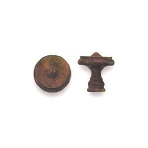   Rust Vintage Vintage Series 1.4 Diameter Iron Mushroom Knob 10128