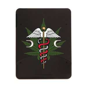   iPad 5 in 1 Case Matte Black Medical Marijuana Symbol: Everything Else