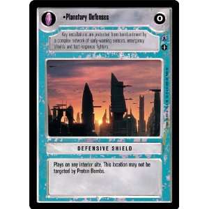   Wars CCG Reflections 3 III Premium Planetary Defenses: Toys & Games