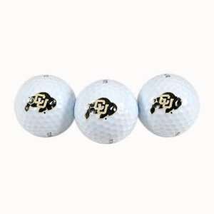  MacArthur Colorado Golden Buffaloes NCAA Golf Ball 3 Pack 