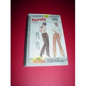  Burda Pattern #3095: Misses Close Fitting Pants in Size A 