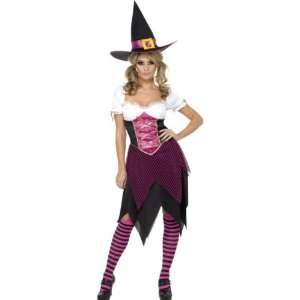  Smiffys Fancy Dress Costume Colourful Cuite Witch Size 12 