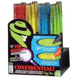  Confidential Pen Case Pack 48: Everything Else