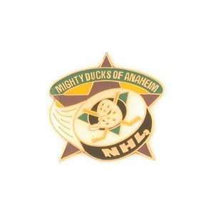  Hockey Pin   Anaheim Mighty Ducks Slapshot Star Pin 