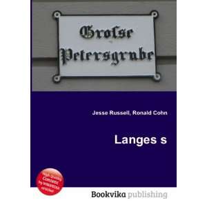  Langes s: Ronald Cohn Jesse Russell: Books