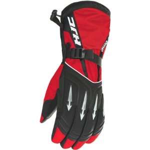    HJC Extreme Snow Gloves Black/Red Large L 1222 014: Automotive