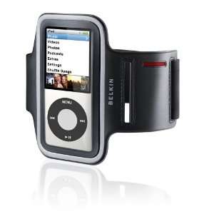  Belkin Dual Fit Armband for iPod nano 4G (Black): MP3 