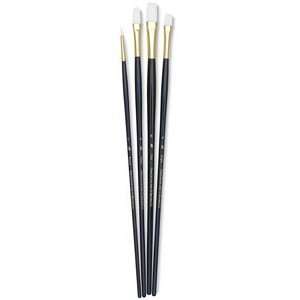  Princeton RealValue Brush Sets   Long Handle, White Taklon 