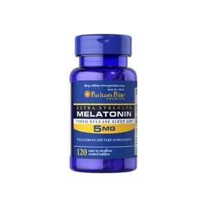  Melatonin 5mg Time Released Tablets 120 Caplets Health 