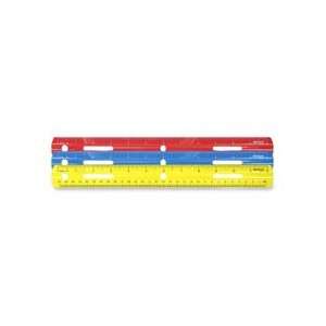  SHOP 12in Plastic Ruler