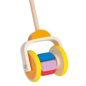  Hape Rainbow Push and Pull Toy: Toys & Games