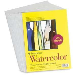   Series Student Watercolor Paper   9 times; 12, 140 lb: Office Products
