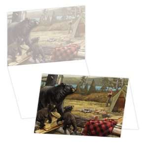  ECOeverywhere Campside Visitors Boxed Card Set, 12 Cards 