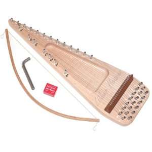  20 String Solid Maple Bowed Psaltery Musical Instruments