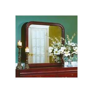  Homelegance Dijon Arched Mirror in Cherry