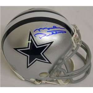 Mike Ditka Autographed/Hand Signed Bears Cowboys Mini Helmet:  
