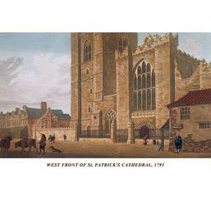   West Front of St. Patricks Cathedral, 1793   04271 0: Home & Kitchen