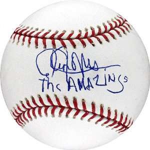   Autographed Baseball with Amazings Inscription