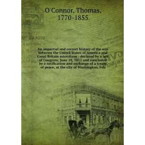   treaty of peace, at the city of Washington, Feb Thomas, 1770 1855 O