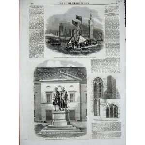  1858 Statues Goethe Weimar London Guildhall Urquhart: Home 